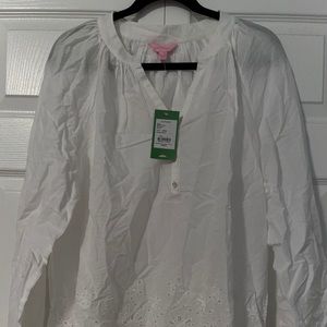 Lilly Pulitzer NWT Elsa Top Size L